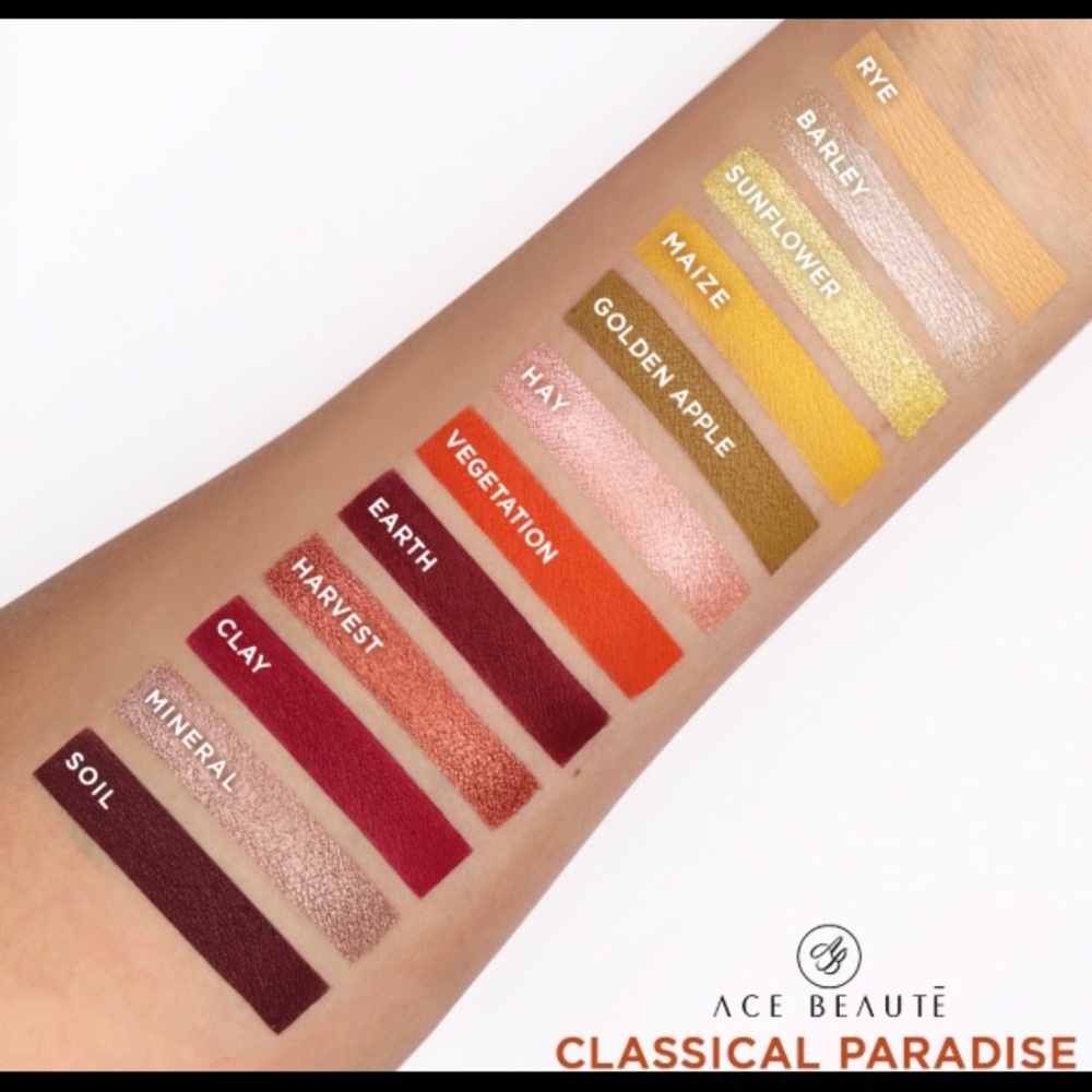 Ace Beaute Classical Paradise EyeShadow Palette BNIB - Picture 3 of 16
